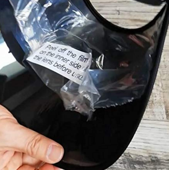 Holographic Sun Vizor/Face Shield Combo - Picture 5 of 10